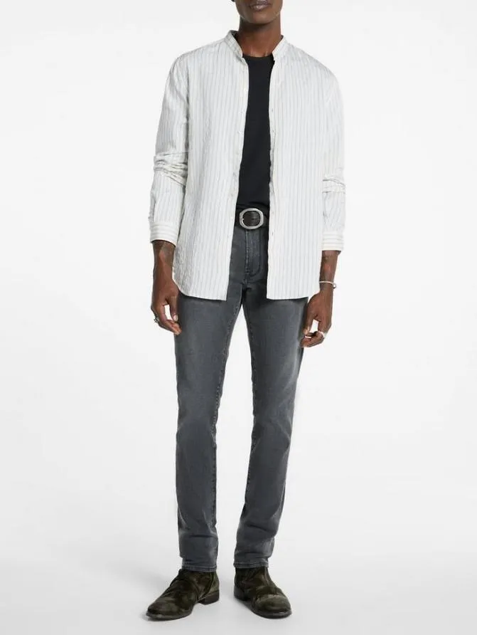J702 8211 ETHAN WASH Grey Stone Clothing John Varvatos Jeans