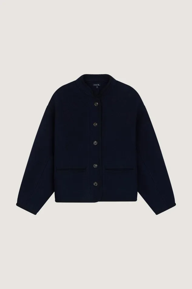 Jackets and Coats Women Soeur OLYMPE JACKET Navy