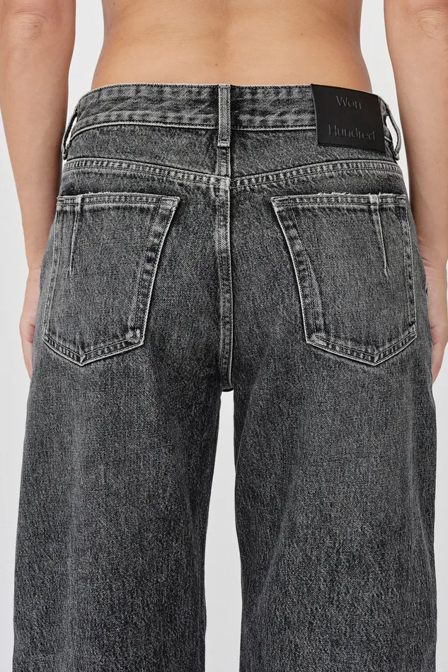 Jeans Alexandra Tinted Black 8211 Tinted Black Wonhundred Women