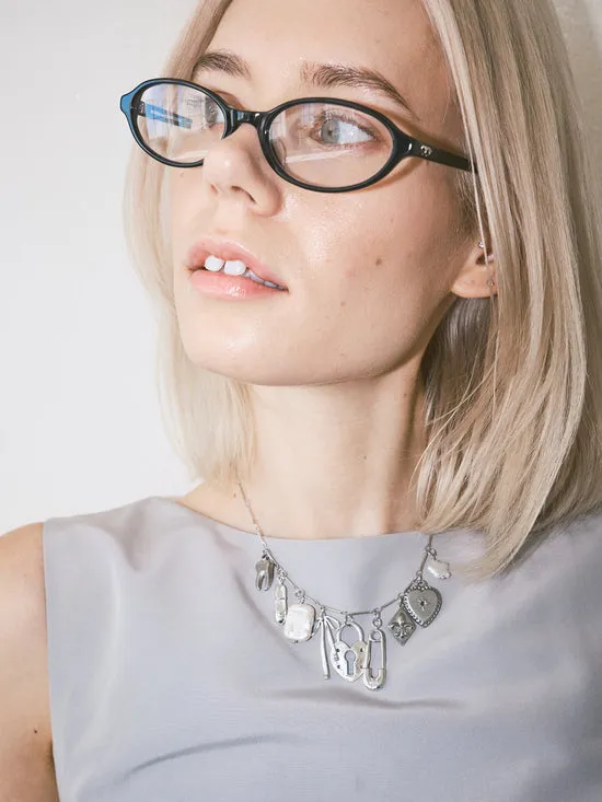 Jewelry Lisa Says Gah Women Floating Away Necklace Silver