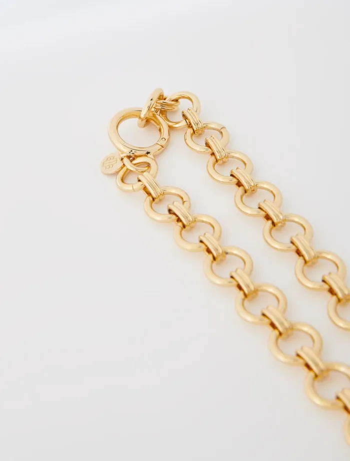 Jewelry Women Maje Gold Heart Necklace Gold