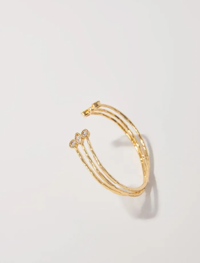 Jewelry Women Maje GoldPlated Recycled Brass Bracelet Gold