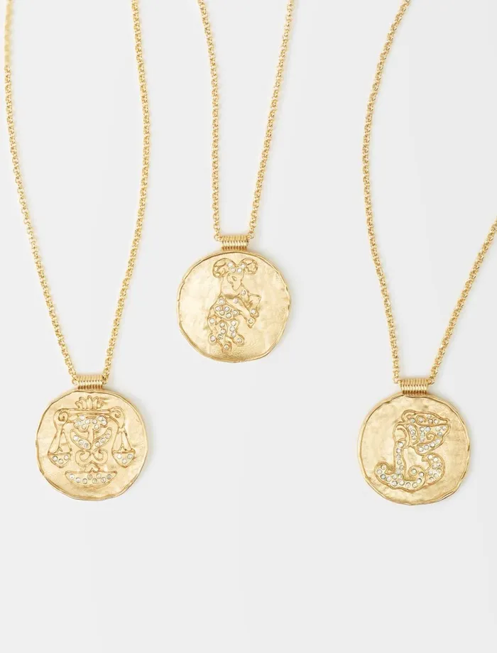 Jewelry Women Maje Zodiac Medal Libra