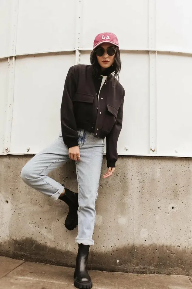 Jocelyn Jacket In Black Black Women Bohme Outerwear