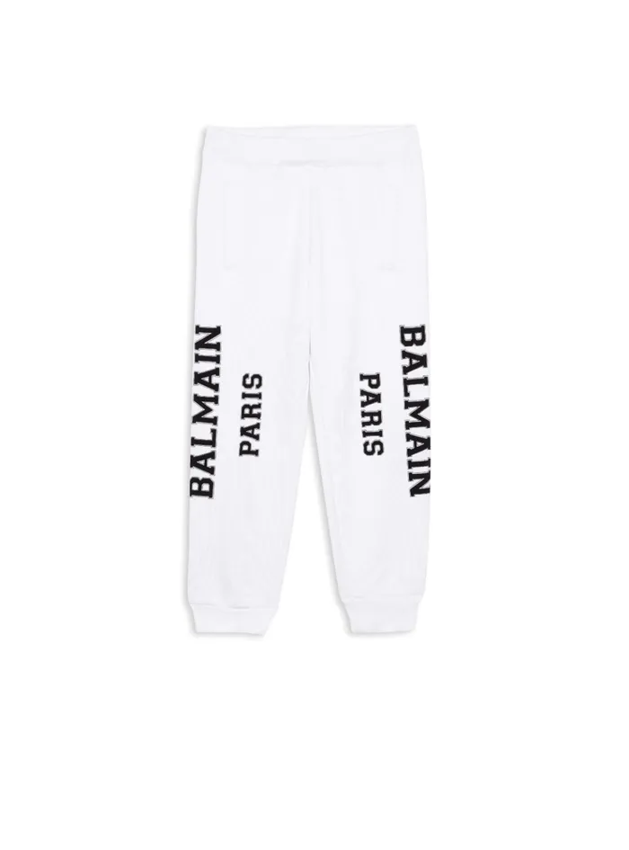 Joggers White Kids Balmain