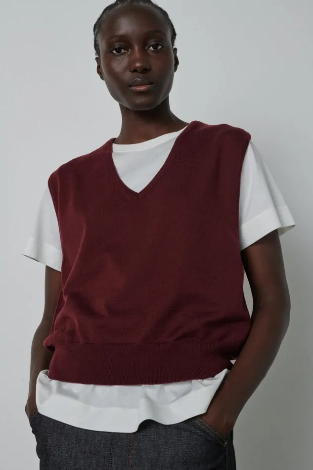 Jumpers and Cardigans Women Soeur SONIA PULLOVER Plum