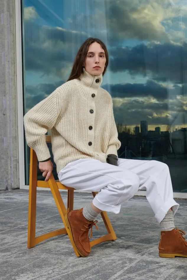 Jumpers and Cardigans Women Soeur WESLEY CARDIGAN Offwhite