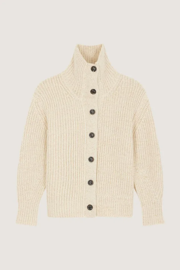 Jumpers and Cardigans Women Soeur WESLEY CARDIGAN Offwhite