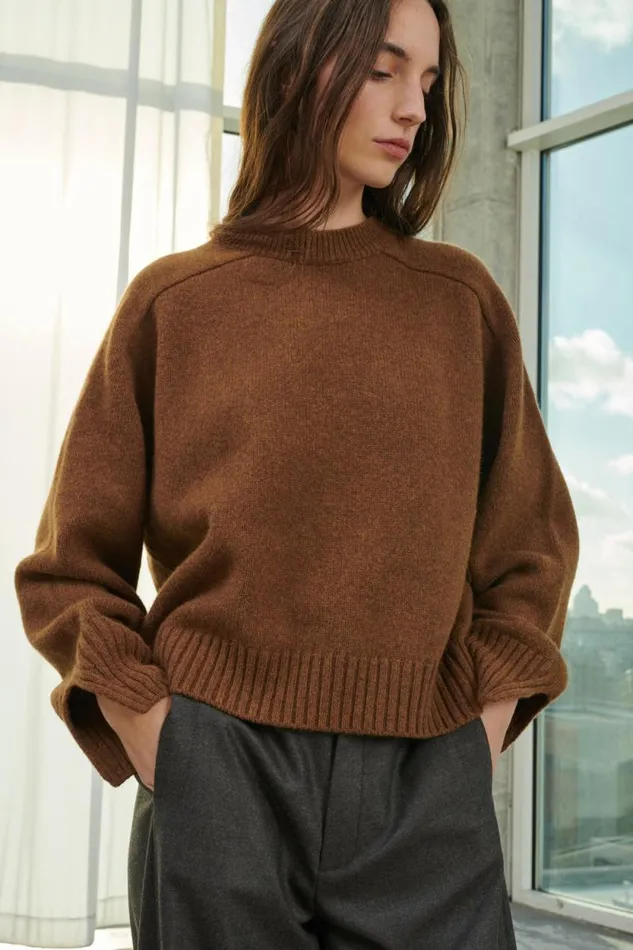 Jumpers and Cardigans Women Soeur WILL JUMPER Chestnut