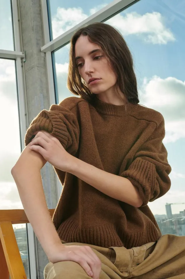 Jumpers and Cardigans Women Soeur WILL JUMPER Chestnut