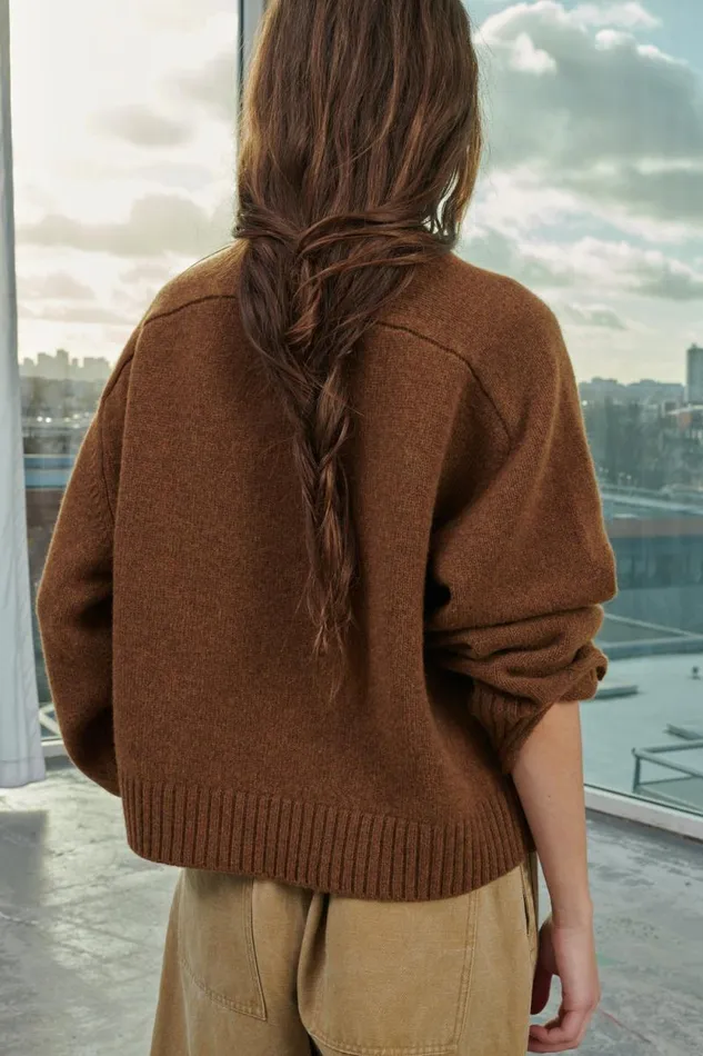 Jumpers and Cardigans Women Soeur WILL JUMPER Chestnut