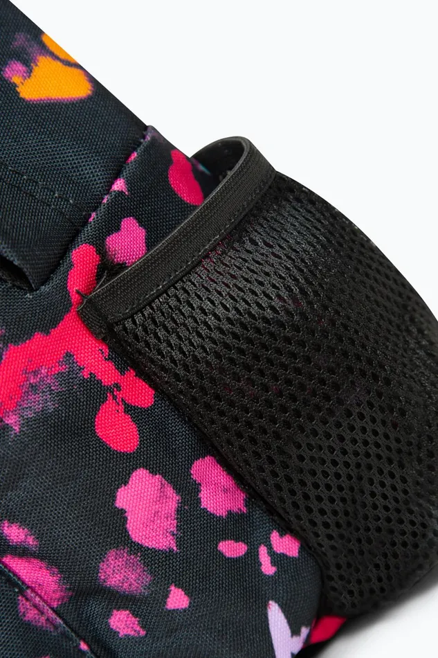 Just Hype Backpacks Hype Girls Iconic Animal Print Black Backpack