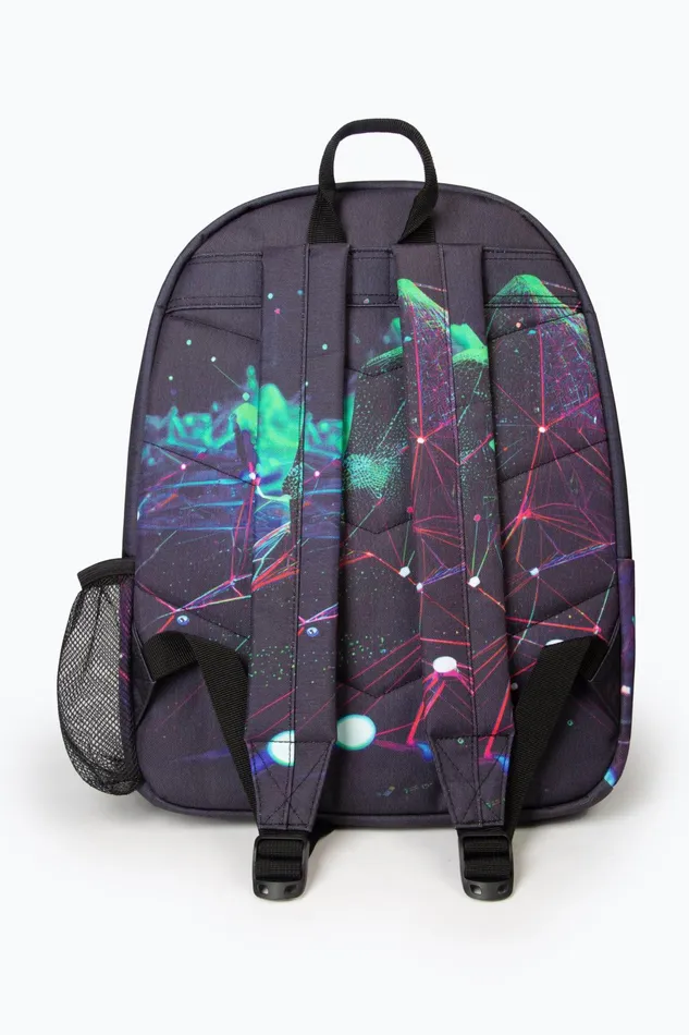 Just Hype Backpacks Hype Kids Multi Abstract Fractal Backpack