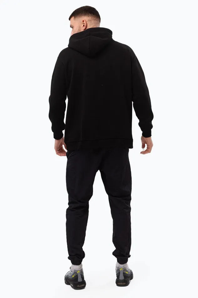Just Hype Hoodies and Pullovers Justhype Mens Black Leaders Hoodie