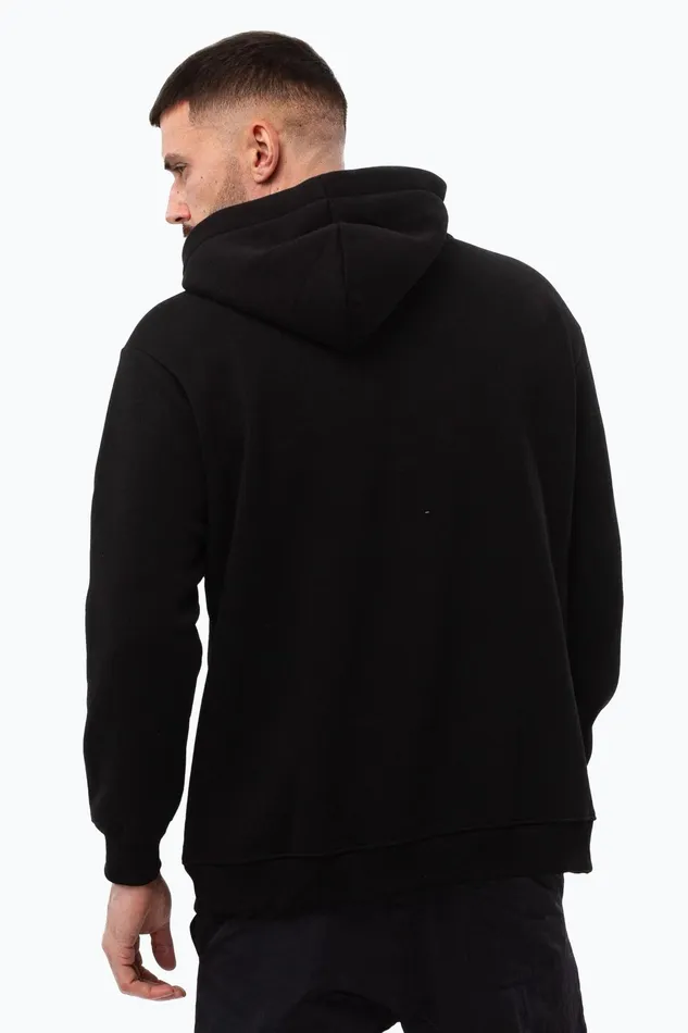 Just Hype Hoodies and Pullovers Justhype Mens Black Leaders Hoodie