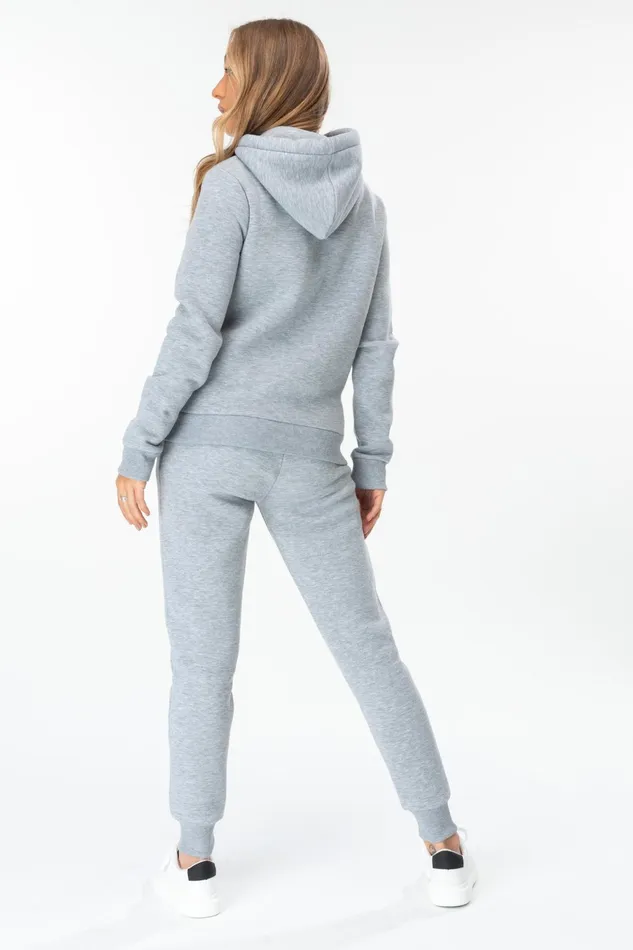 Just Hype Hoodies and Sweatshirts Hype Grey Scribble Logo Women039S Pullover Hoodie