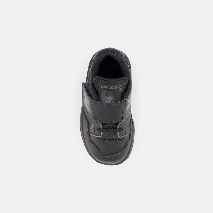Kids 550 Bungee Lace With Top Strap Black New Balance Size 0 8211 10