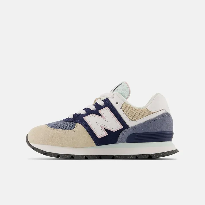 Kids 574 Nb Navy With Light Surf And Washed Pink New Balance Size 105 8211 3