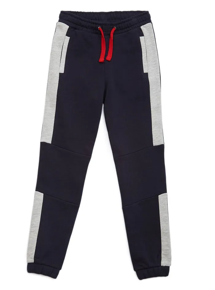 Kids Big Boy GUESS Blue Grey Combo Active Pants 716