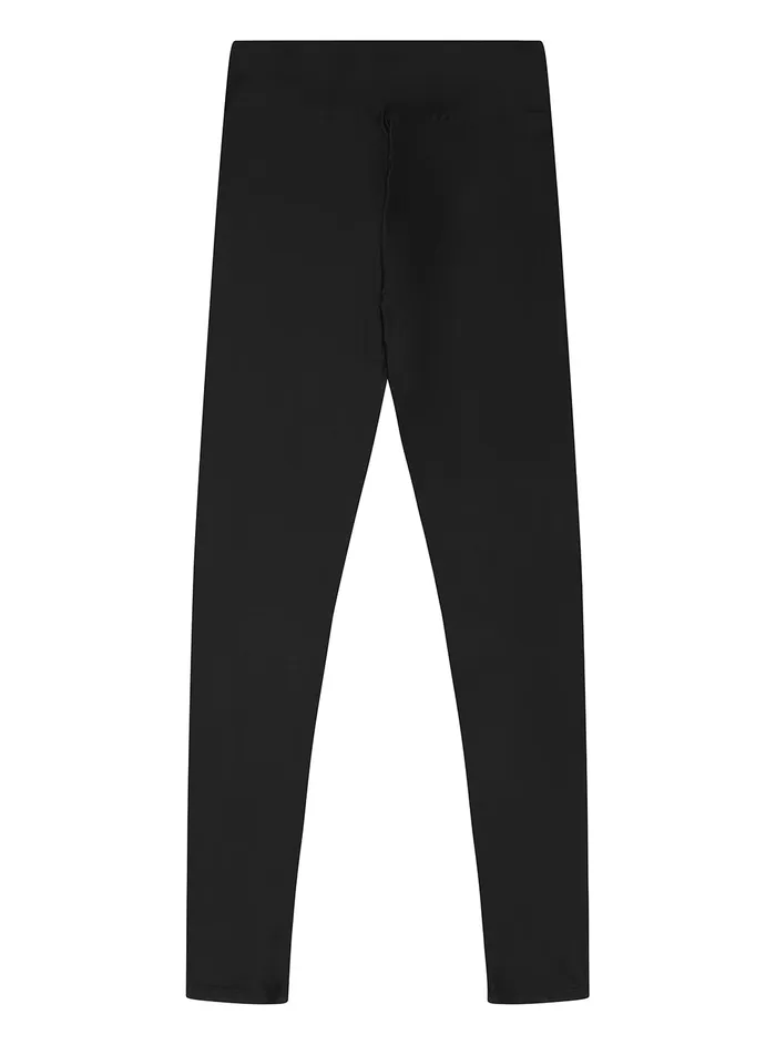 Kids Big Girl GUESS Black Coloured Logo Leggings 716 Kids Big Girl GUESS Black Coloured Logo Leggings 716