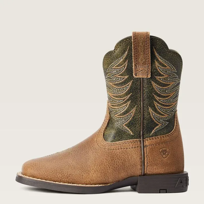 Kids Big Kids039 Footwear Ariat Child Firecatcher Western Boot Distressed Brown