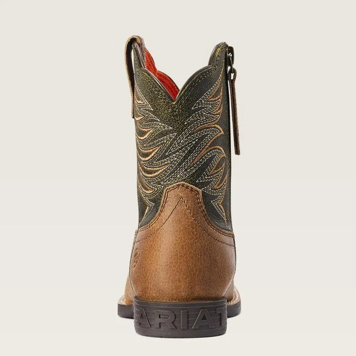 Kids Big Kids039 Footwear Ariat Child Firecatcher Western Boot Distressed Brown