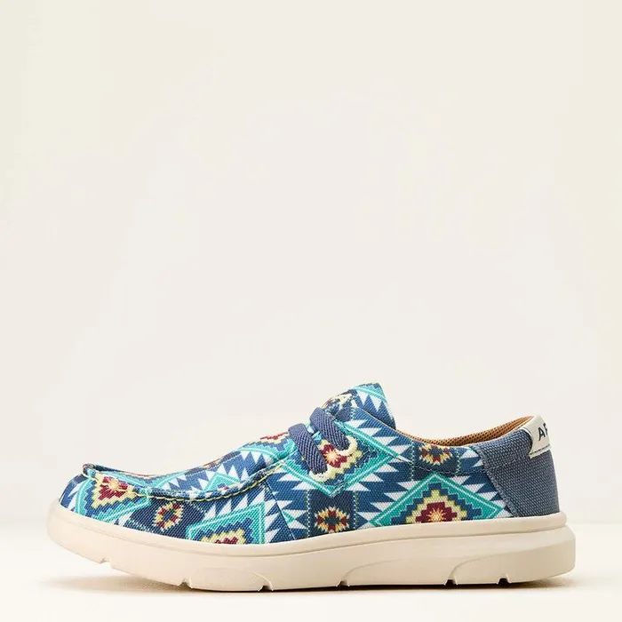 Kids Big Kids039 Footwear Ariat Hilo Shoe Blue Cortez Kids Big Kids039 Footwear Ariat Hilo Shoe Blue Cortez
