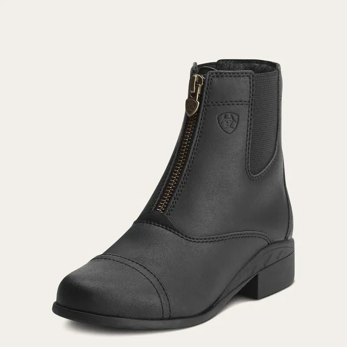 Kids Big Kids039 Footwear Ariat Kids039 Scout Zip Paddock Boot Black