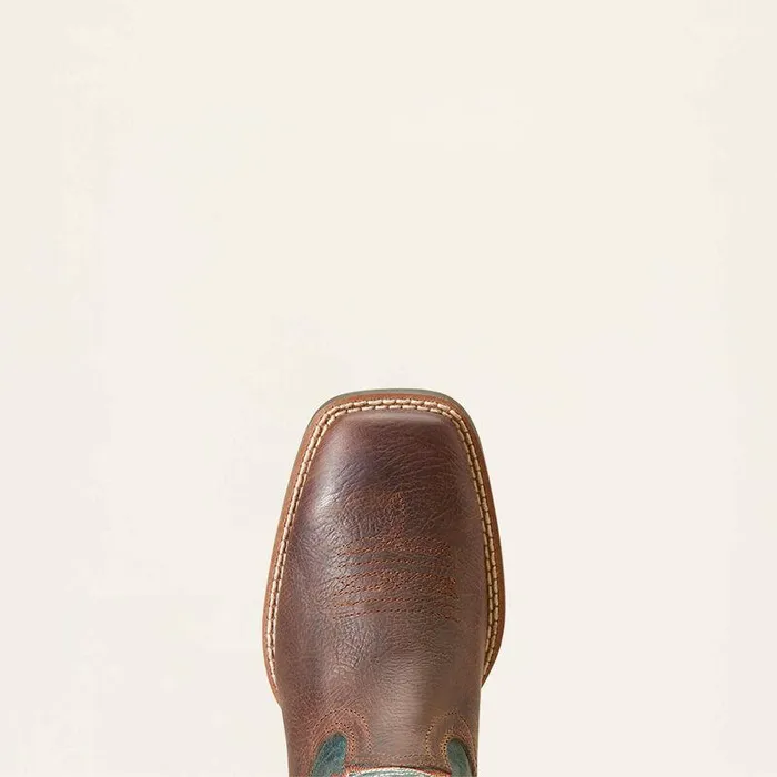 Kids Big Kids039 Footwear Ariat Wilder Western Boot Hat Box Brown