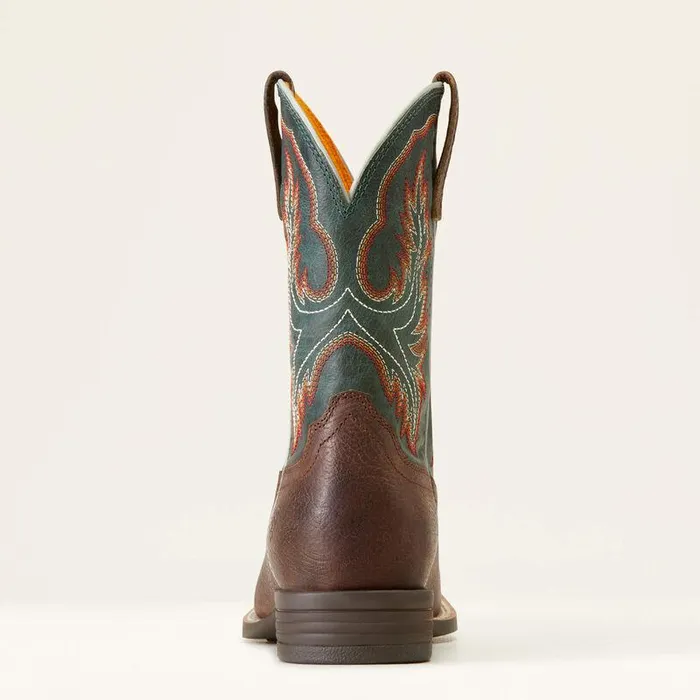 Kids Big Kids039 Footwear Ariat Wilder Western Boot Hat Box Brown