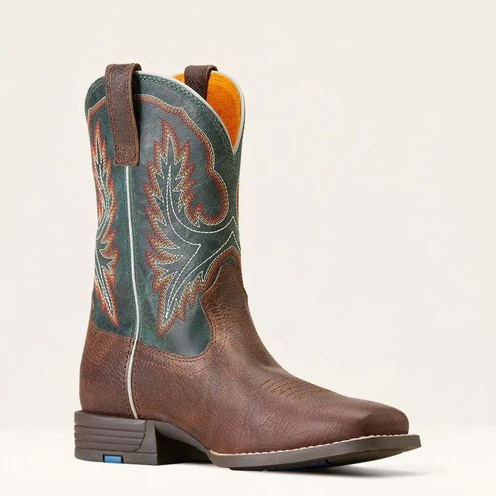 Kids Big Kids039 Footwear Ariat Wilder Western Boot Hat Box Brown