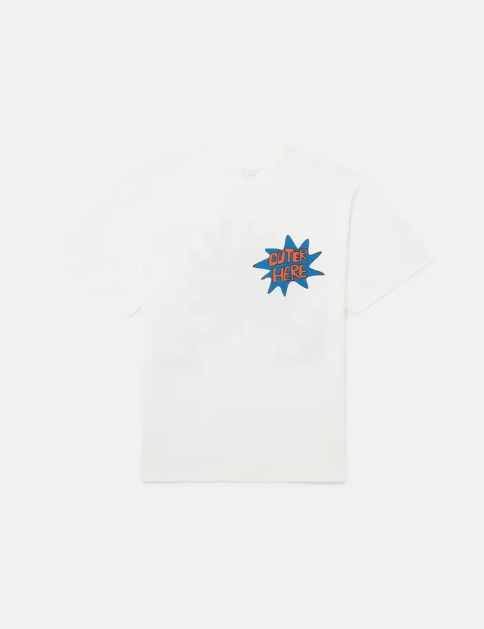 Kids Cosmic Cowboy TShirt Ivory Stella McCartney TShirts And Sweatshirt