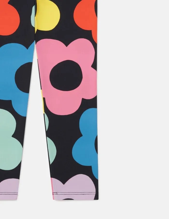 Kids Floral Pattern Leggings Multicolour Stella McCartney Pants and Shorts Kids Floral Pattern Leggings Multicolour Stella McCartney Pants and Shorts