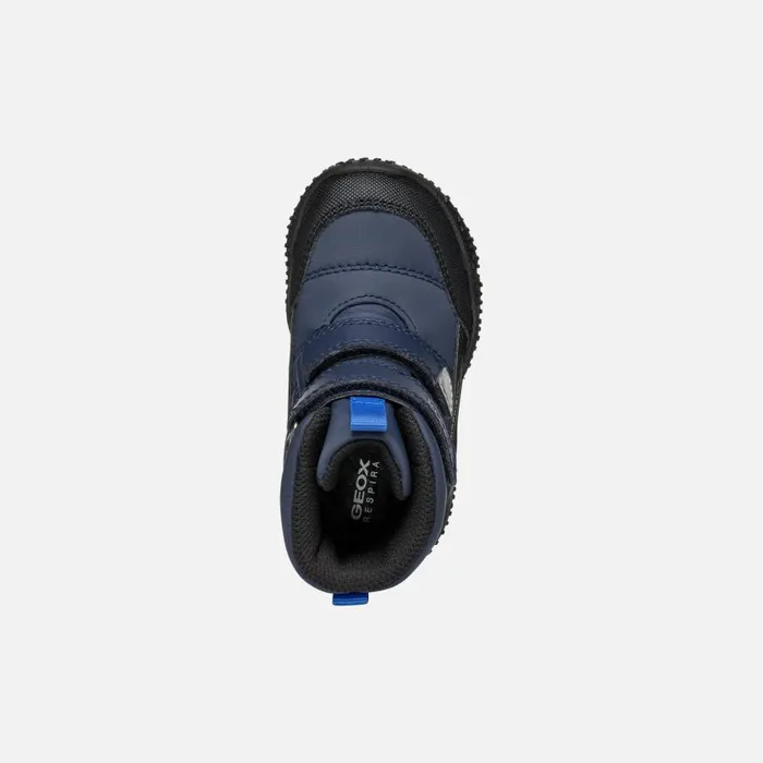 Kids Geox MidCalf Boots BALTIC ABX BABY NavyRoyal Waterproof Boots Navyroyal