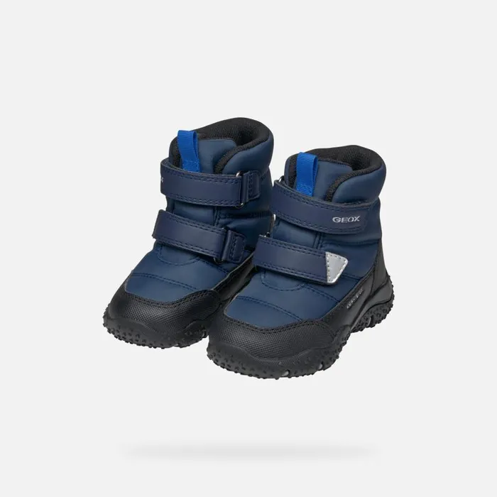 Kids Geox MidCalf Boots BALTIC ABX BABY NavyRoyal Waterproof Boots Navyroyal