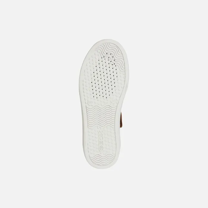 Kids Geox Sneakers NASHIK Kids039s Cognac Low Top Sneakers Geox Cognacnavy