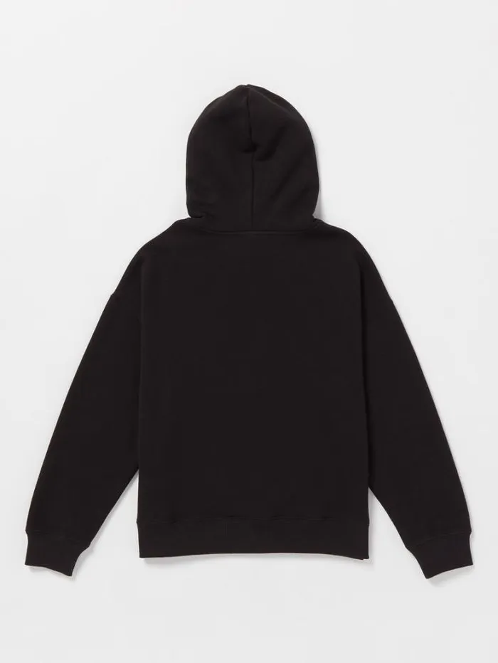 Kids Hoodies and Sweatshirts Volcom Big Boys Combust Fleece Hoodie 8211 Black