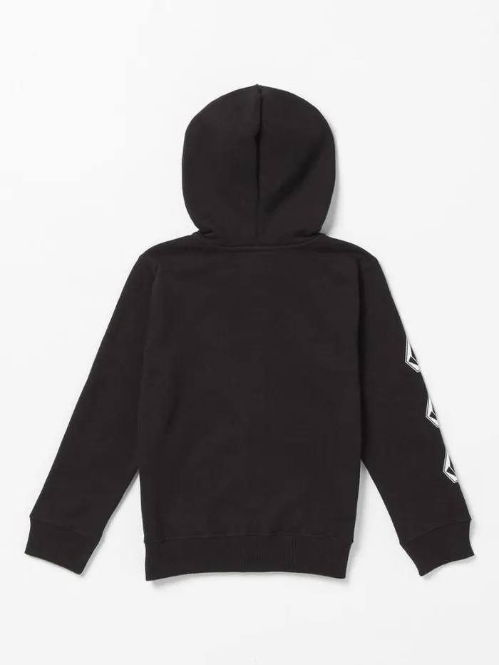 Kids Jackets and Vests Volcom Little Boys Iconic Stone Zip Jacket 8211 Black