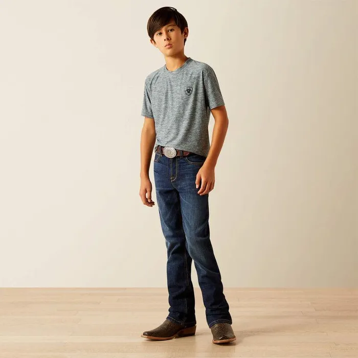 Kids Jeans Ariat B4 Relaxed Rolland Boot Cut Jeans Pima Kids Jeans Ariat B4 Relaxed Rolland Boot Cut Jeans Pima