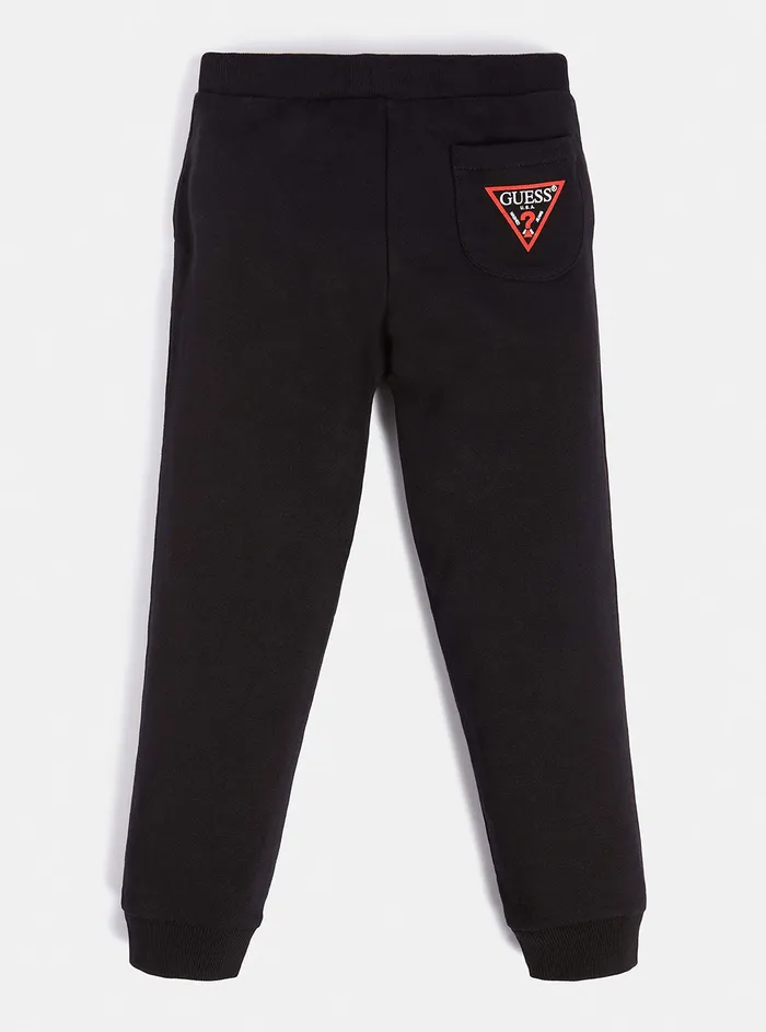 Kids Little Boy GUESS Black Active Pants 27
