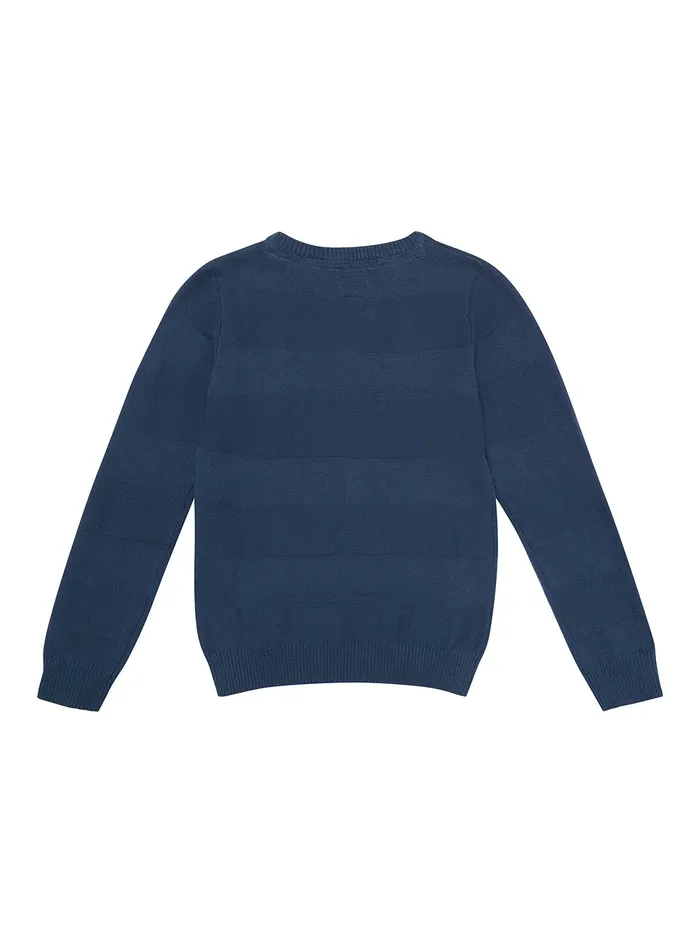Kids Little Boy GUESS Blue Marietta Knit Jumper 27