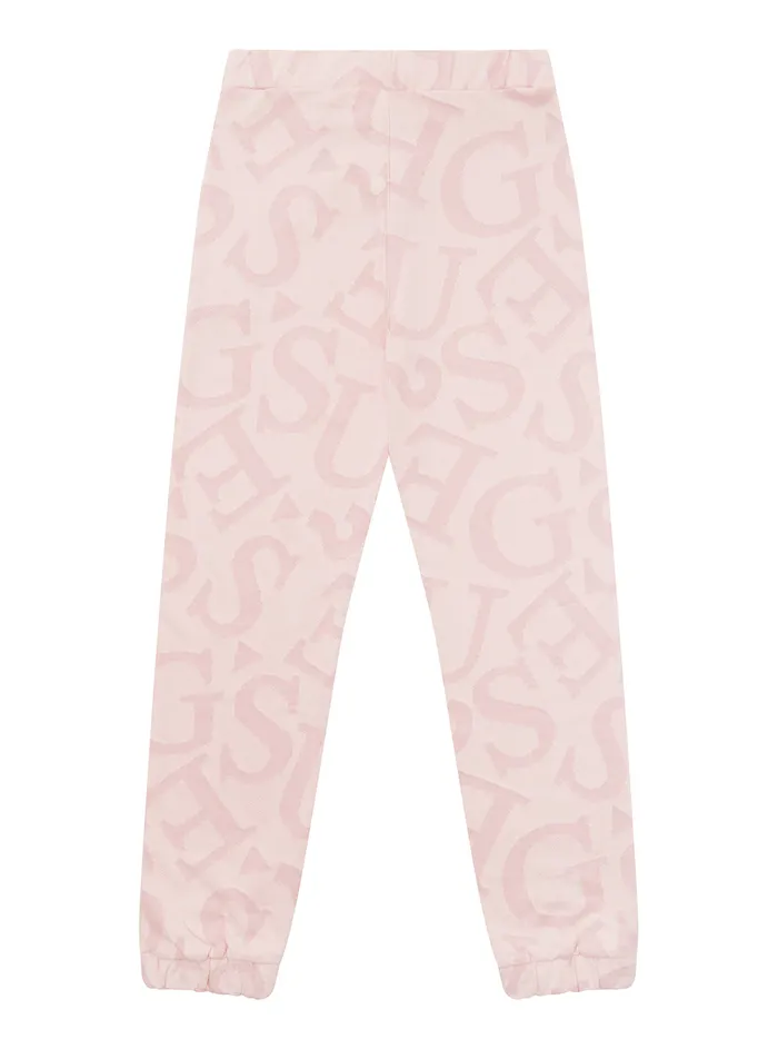 Kids Little Girl GUESS Ballet Pink Logo Leggings 27 Kids Little Girl GUESS Ballet Pink Logo Leggings 27