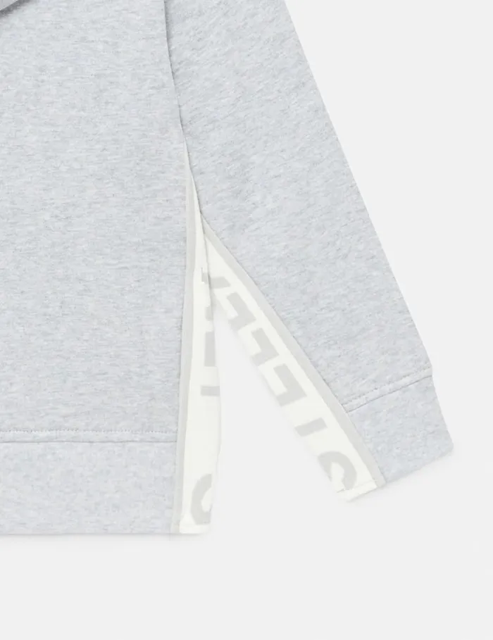 Kids Logo Graphic Hooded Zipper Sweatshirt Grey Stella McCartney TShirts And Sweatshirt Kids Logo Graphic Hooded Zipper Sweatshirt Grey Stella McCartney TShirts And Sweatshirt