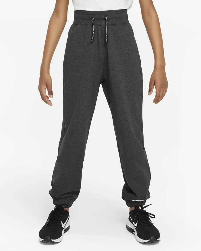 Kids Nike All Clothing DriFIT Athletics Blackheatherwhite