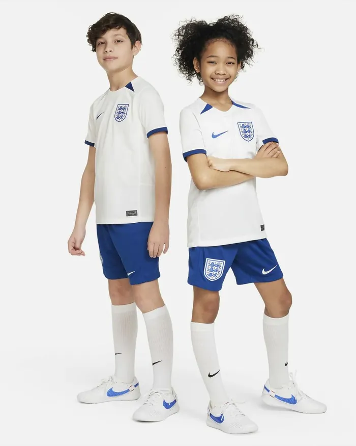 Kids Nike All Clothing England 2023 Stadium Home Gym Bluewhite