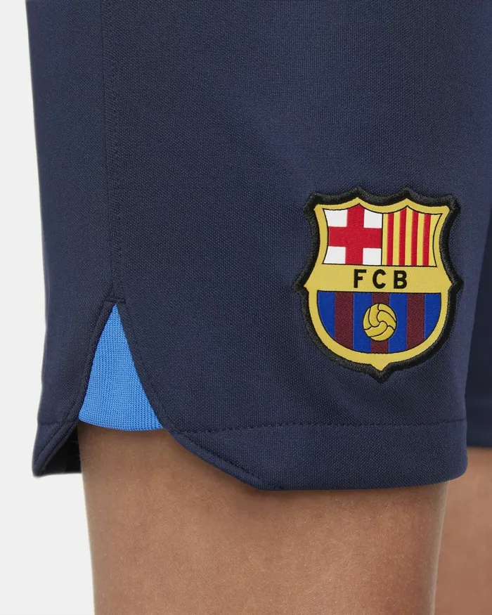 Kids Nike All Clothing FC Barcelona 202223 Stadium Home Obsidianuniversity Redsesame