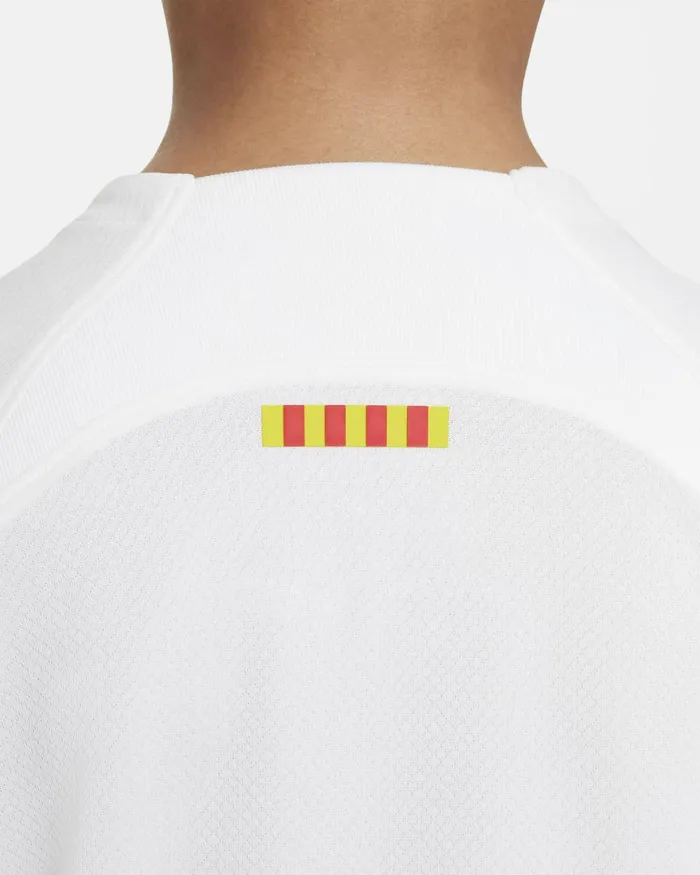 Kids Nike All Clothing FC Barcelona 202324 Stadium Away Whiteroyal Blueuniversity Redroyal Blue