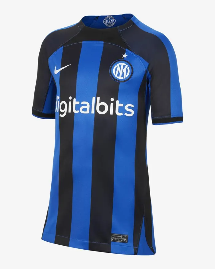 Kids Nike All Clothing Inter Milan 202223 Stadium Home Lyon Blueblackblackwhite