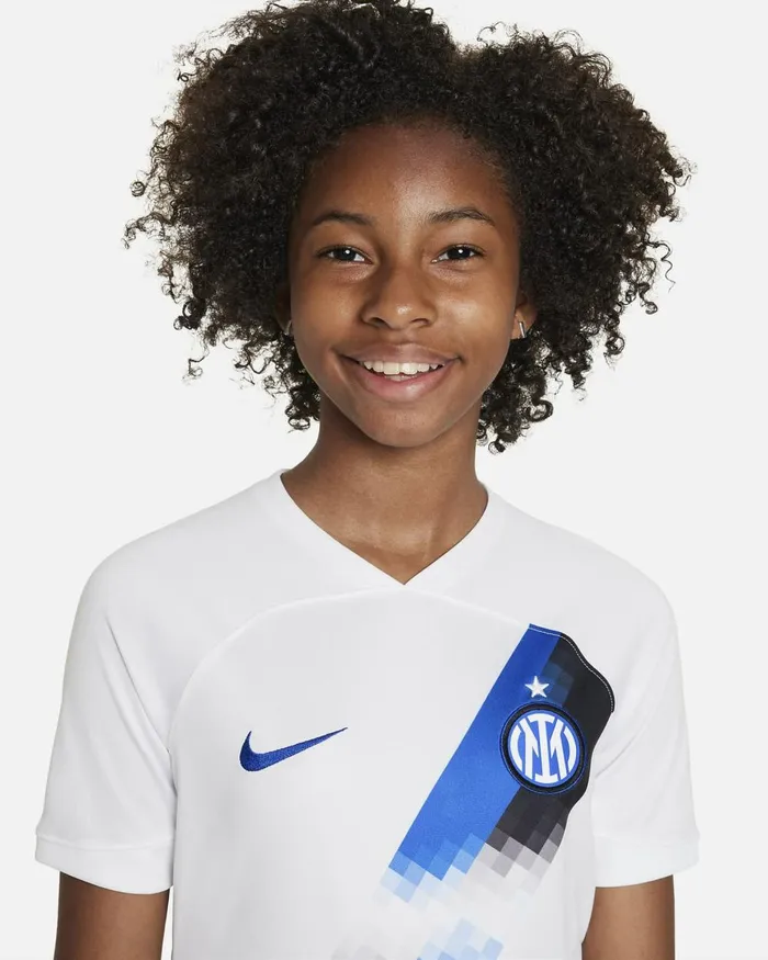Kids Nike All Clothing Inter Milan 202324 Stadium Away Whitelyon Blue