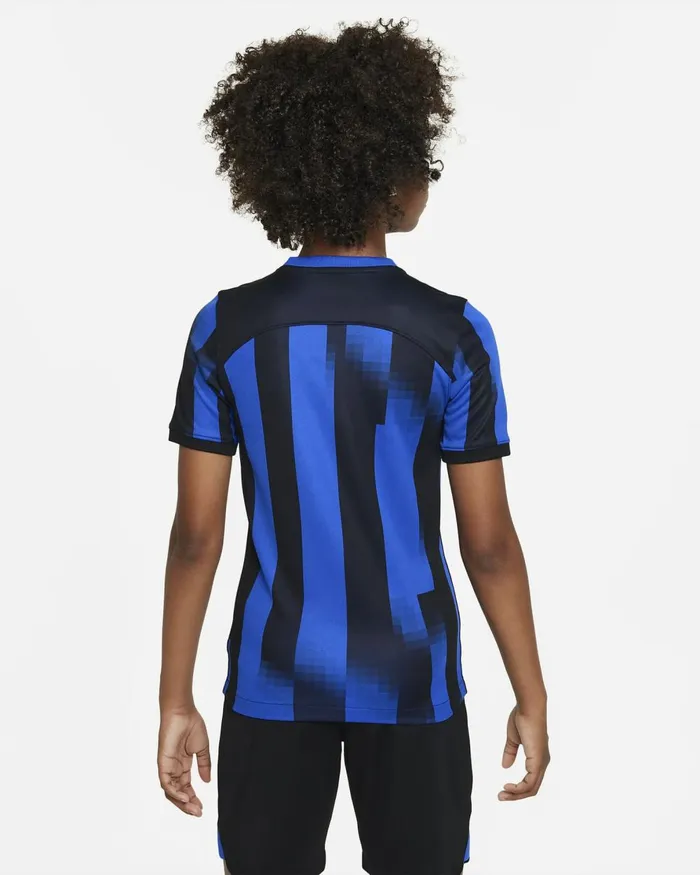 Kids Nike All Clothing Inter Milan 202324 Stadium Home Lyon Blueblackvibrant Yellow